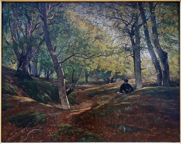 クロード・モネ、Road in the Forest of Fontainebl Dutilleux-Hetraie-dans-la-